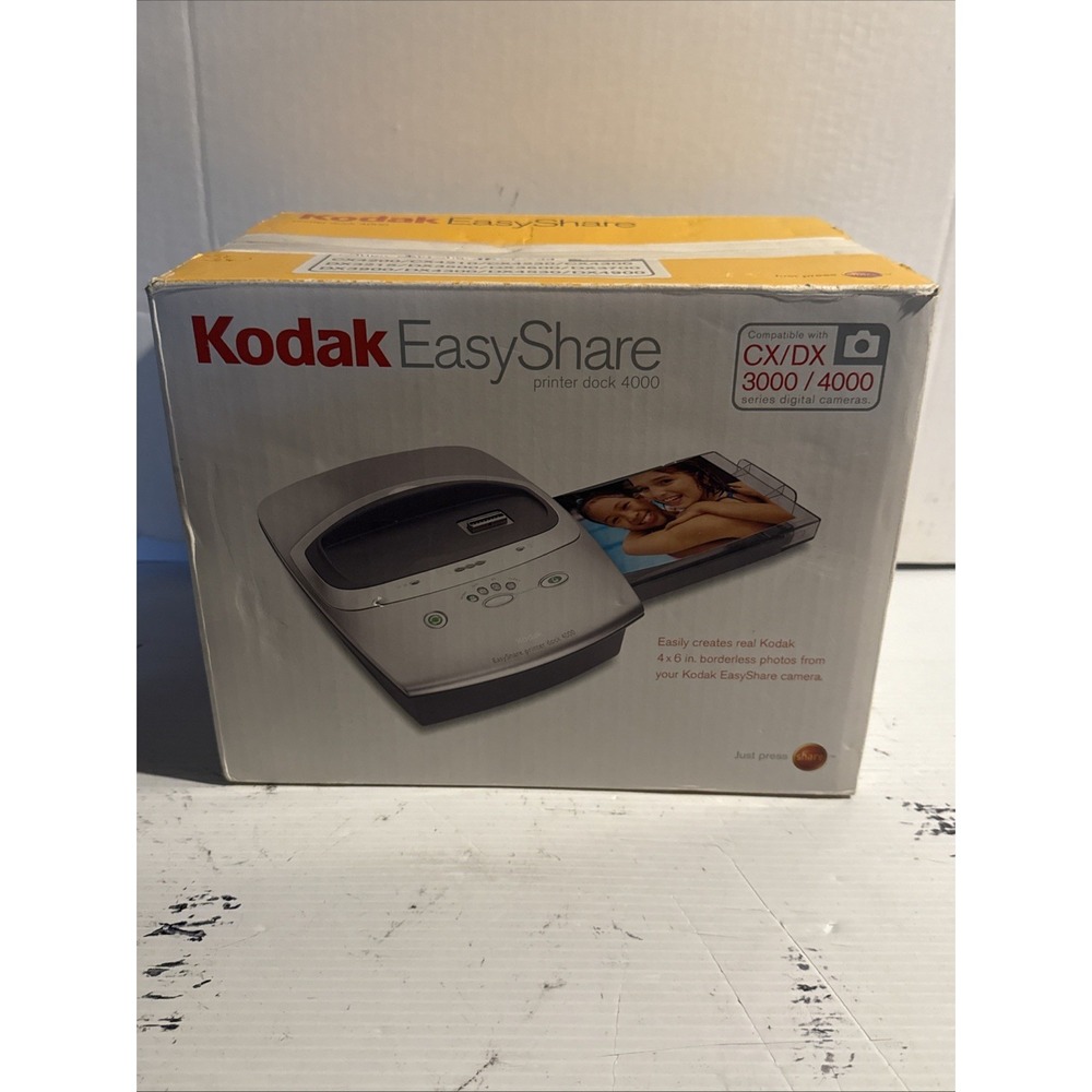 Kodak Easyshare Printer Dock‎ 4000 for CX3000 & CX4000 Series Cameras New
